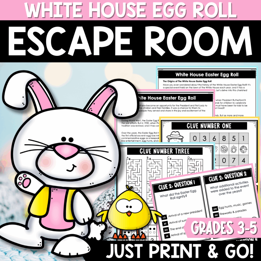 Easter Escape Room Activity Printable Easter Reading Escape Room Made By Teachers