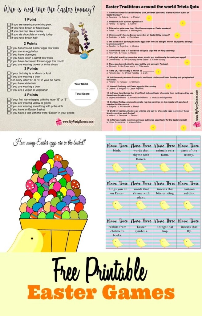 Free Printable Easter Escape Room For Older Kids And Adults My Party Games