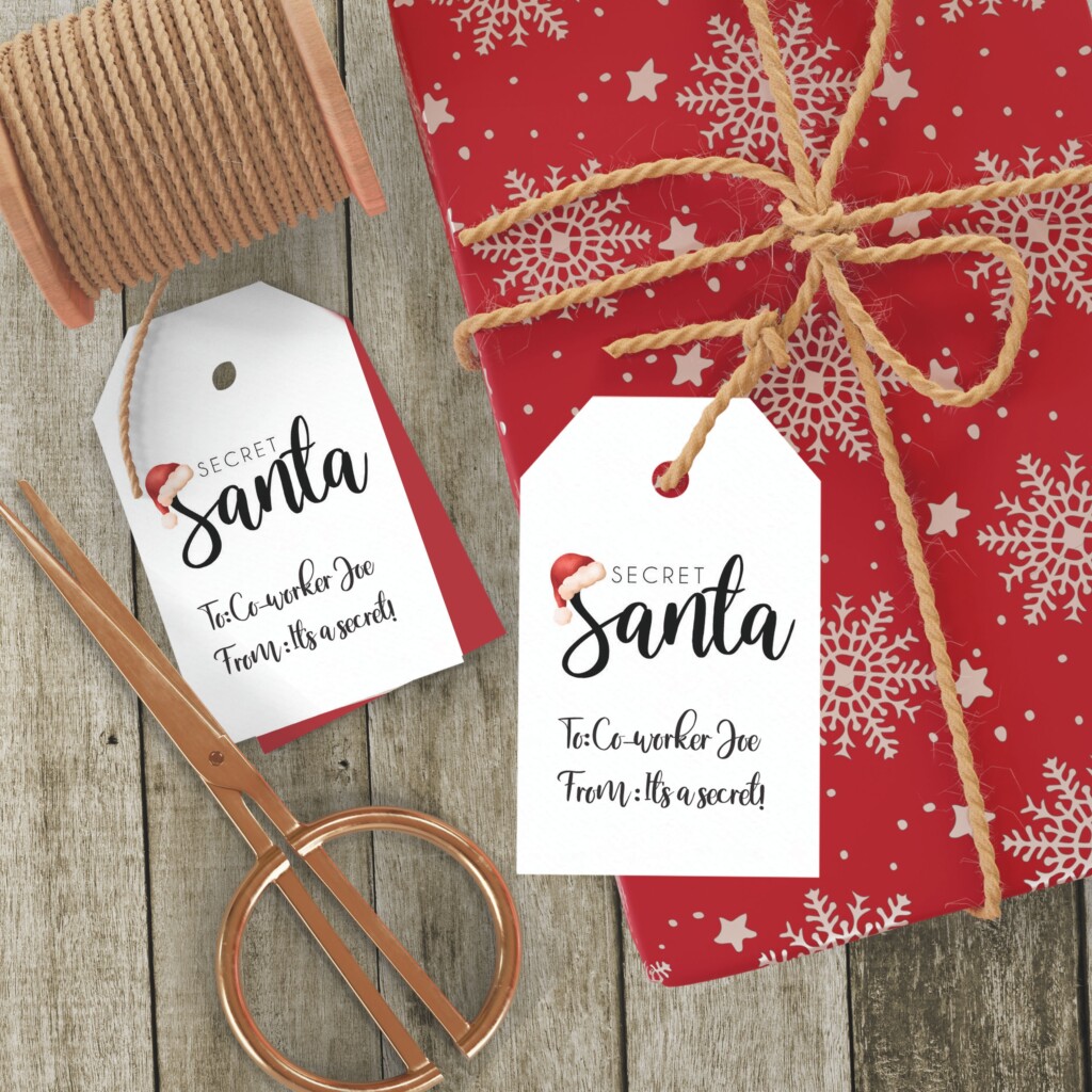 10 The Origin Secret Santa Gift Tags Free Printable