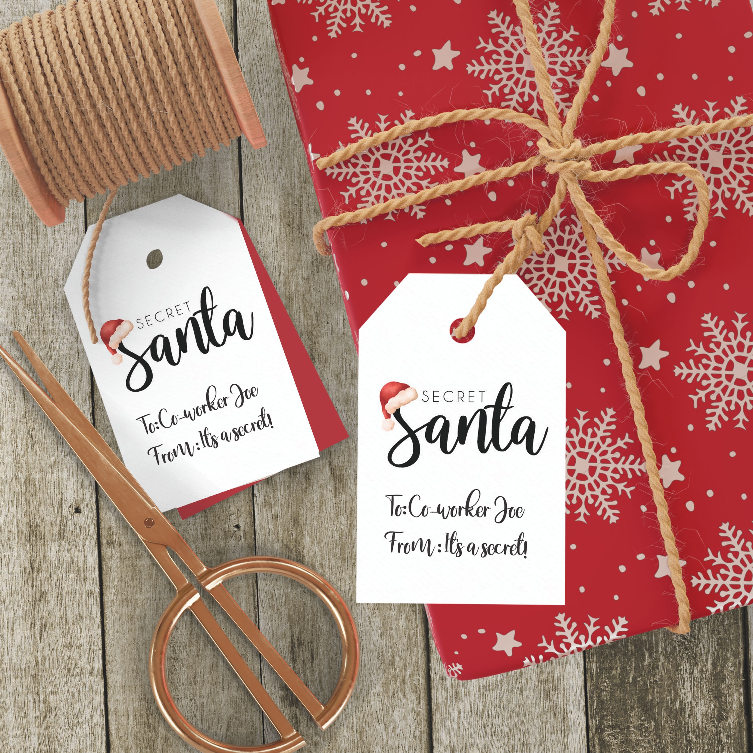 10 The Origin Secret Santa Gift Tags Free Printable