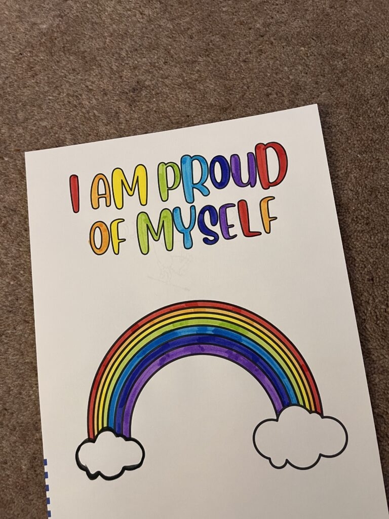12 Free Colouring Printable Affirmations Pdf Emma And 3