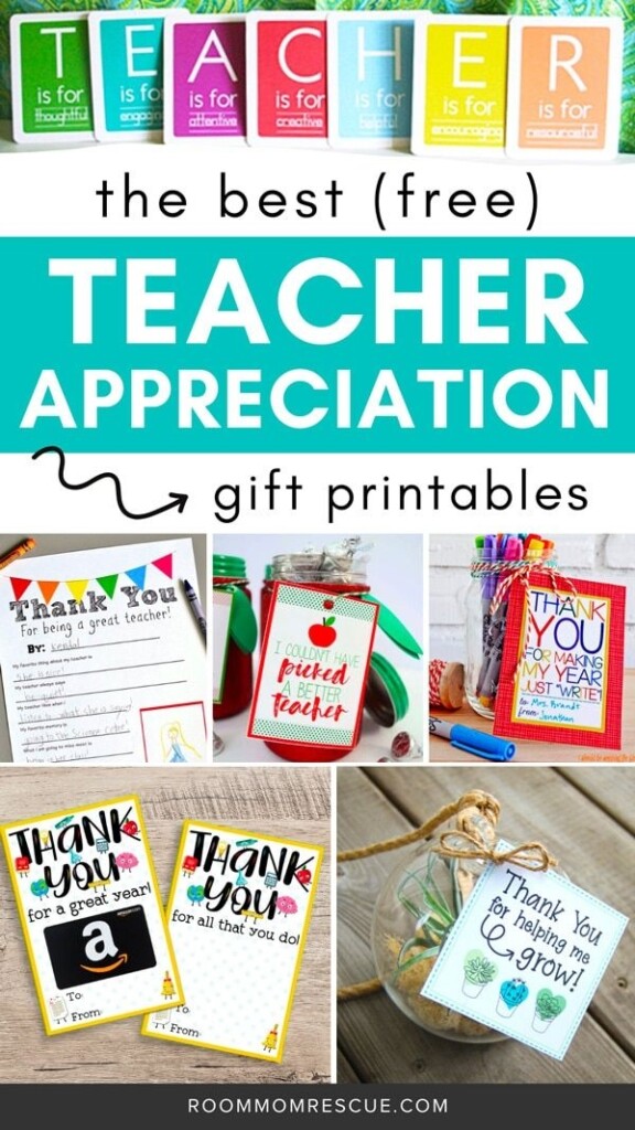 15 Free Pdf Teacher Appreciation Printables Artofit