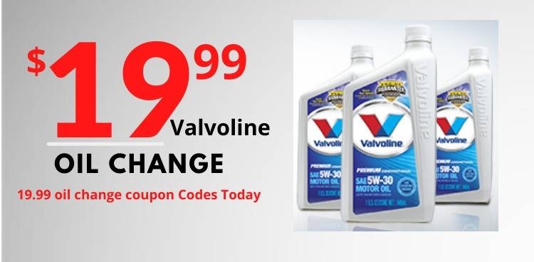  19 99 Valvoline Oil Change Coupon 10 Active May 2024