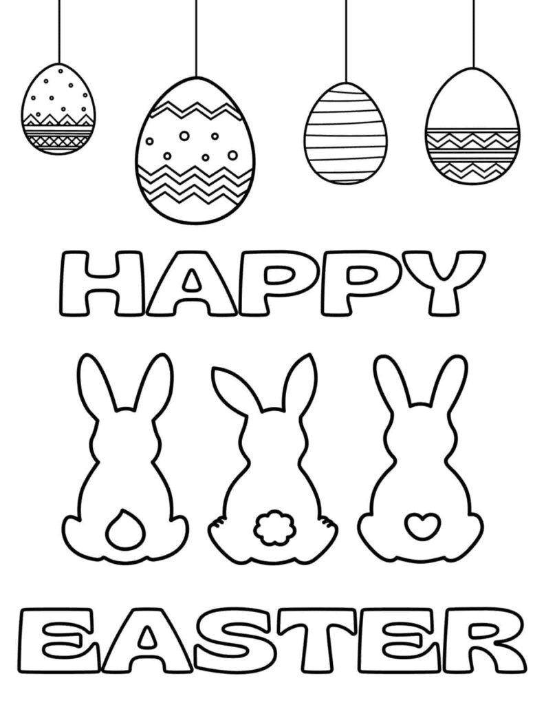 25 Free Printable Easter Coloring Pages For Kids Prudent Penny Pincher