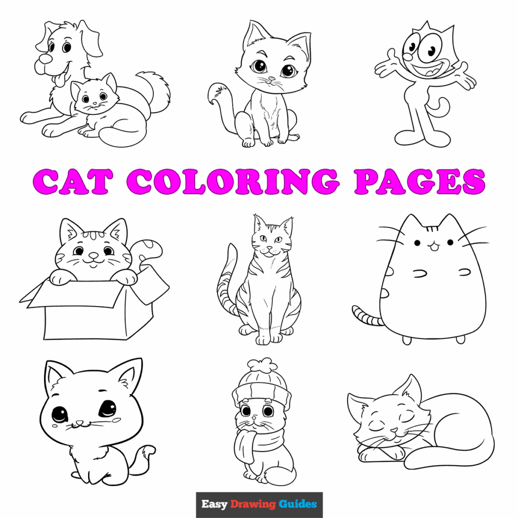 26 Free Printable Cat Coloring Pages For Kids Cat Col Vrogue co