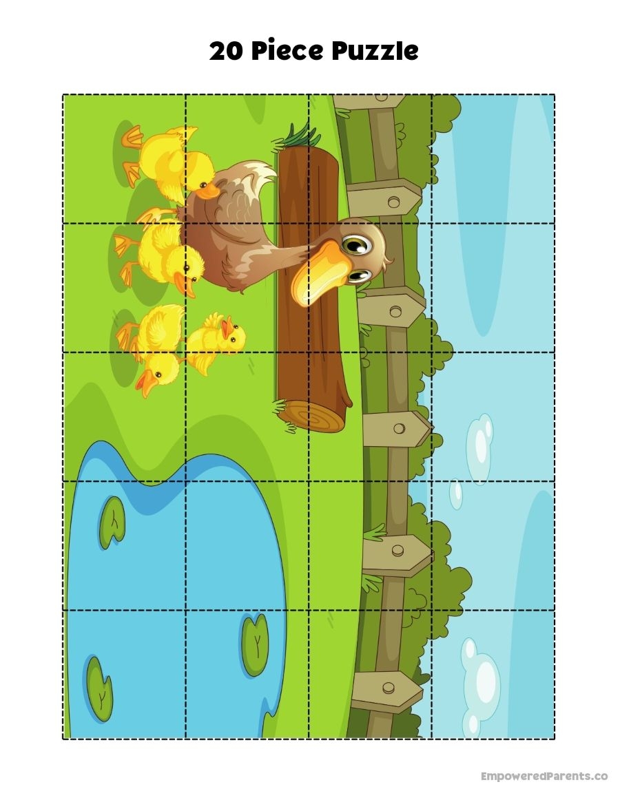 28 Printable Puzzles For Toddlers And Preschoolers PDF Empowered