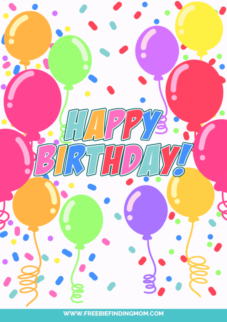 3 Free Happy Birthday Sign Printables