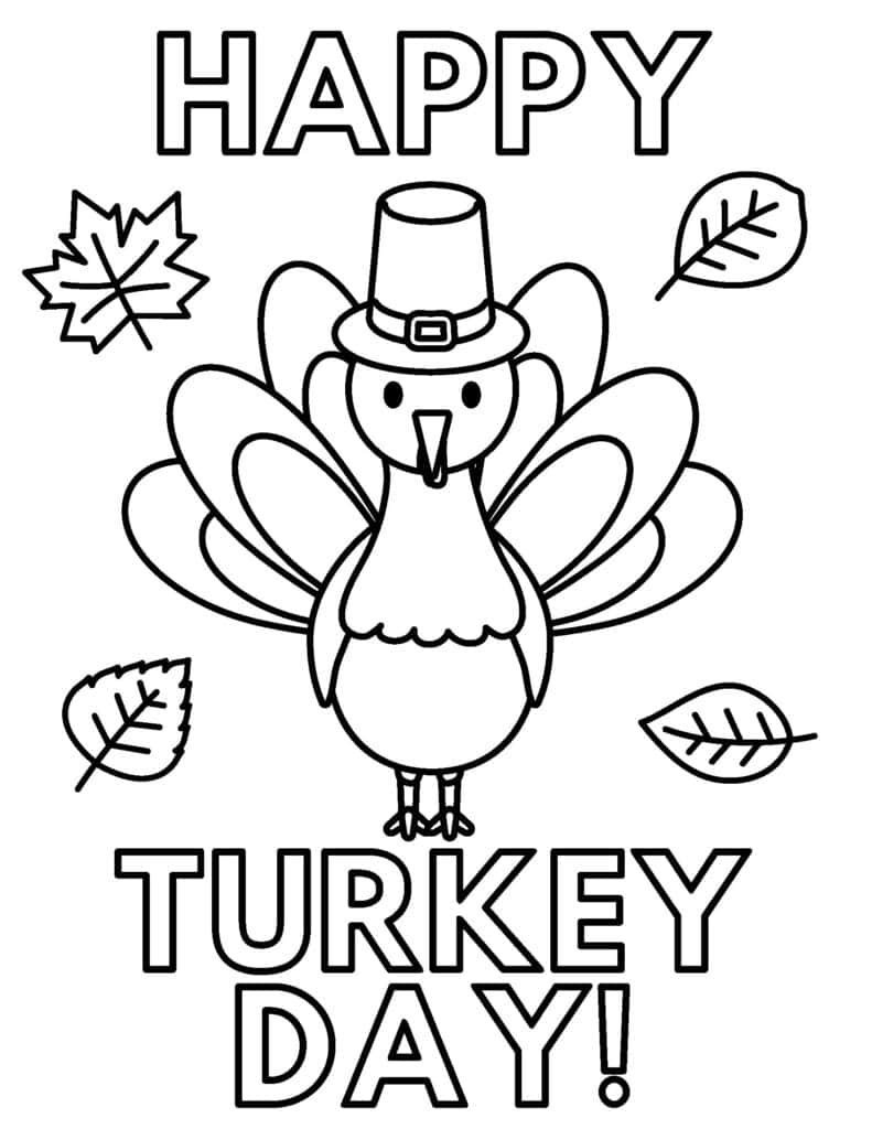 30 Free Thanksgiving Coloring Pages For Kids And Adults Prudent Penny 