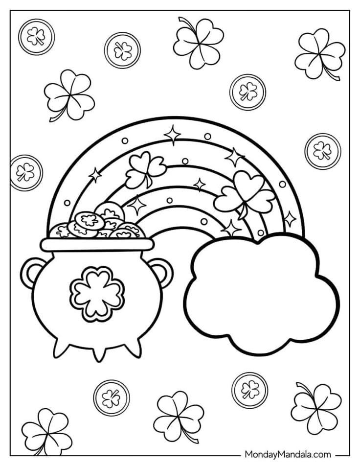 36 St Patrick 39 s Day Coloring Pages Free PDF Printables St Patricks 