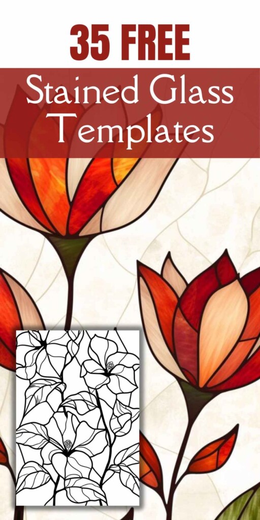 40 Free Printable Stained Glass Patterns Beautiful Designs For Your 