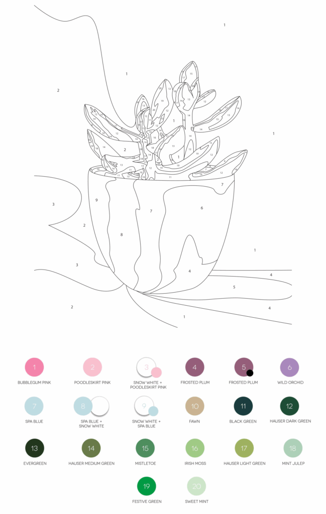 5 Best Images Of Adult Paint By Numbers Printable Free Free Paint By 