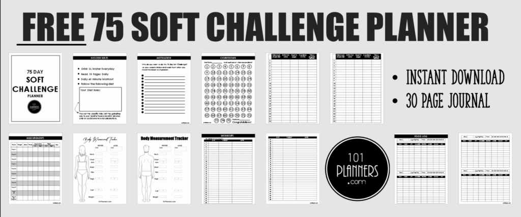75 Soft Challenge Printable Free FREE Printable HQ