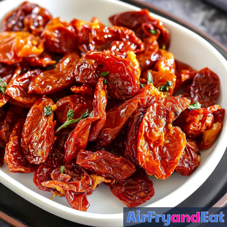 Air Fryer Sun Dried Tomatoes The Easiest Recipe AirFryAndEat