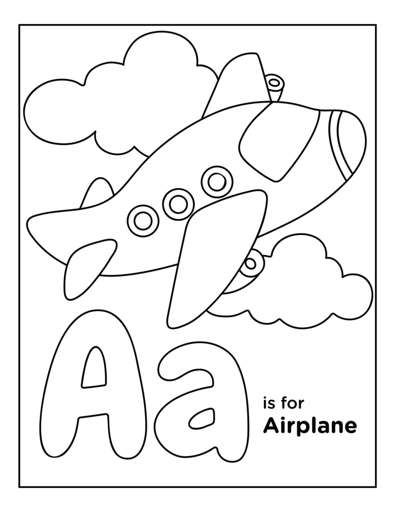 Alphabet Coloring Sheets Coloring
