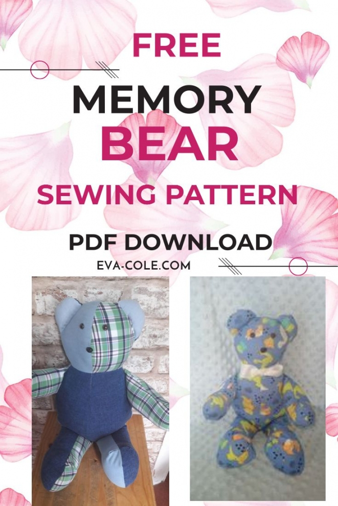 Beginner Memory Bear Sewing Pattern Free Printable Daily FREE Printable