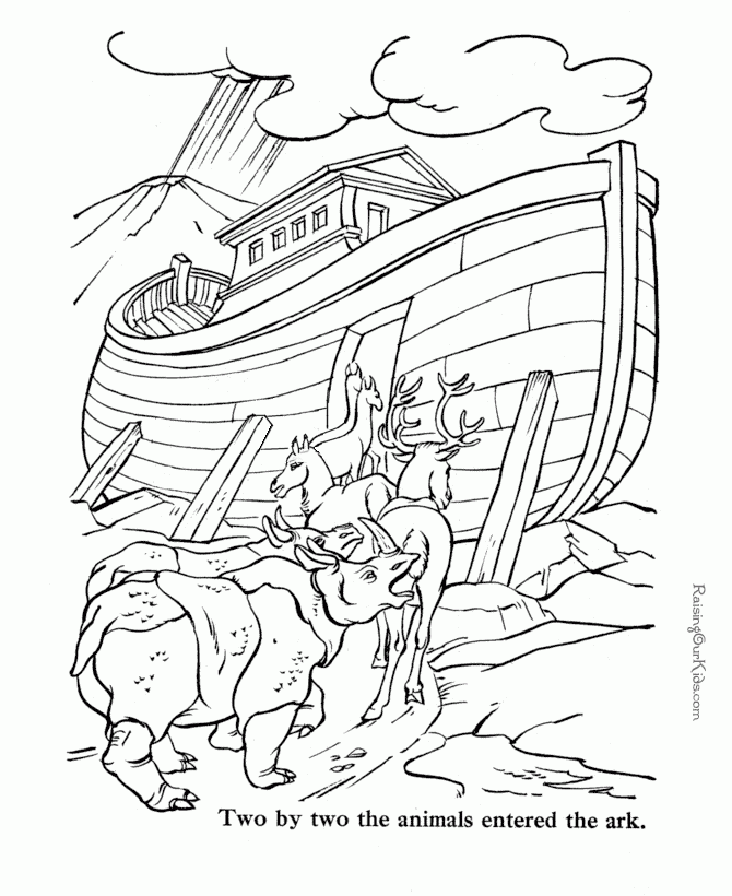Bible Coloring Pages To Print 014