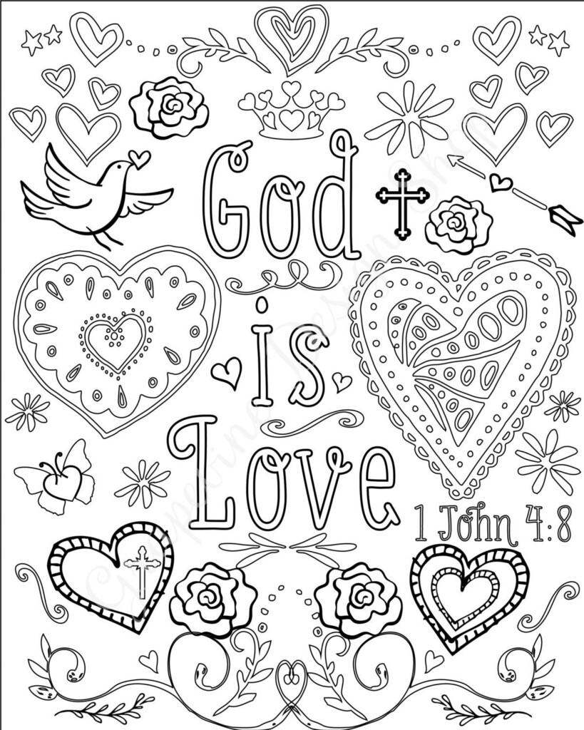 Bible Verse Coloring Pages Pdf Coloring Pages
