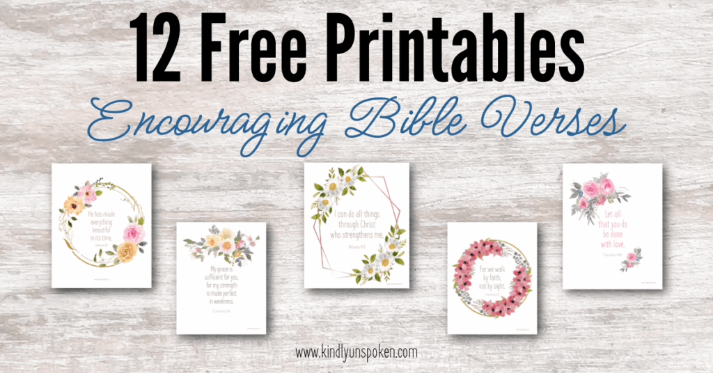 Bible Verses Printable Pdf Printable Free Templates