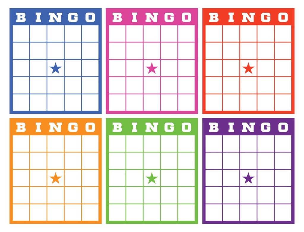 Bingo Template 10 Free PDF Printables Printablee Bingo Card 