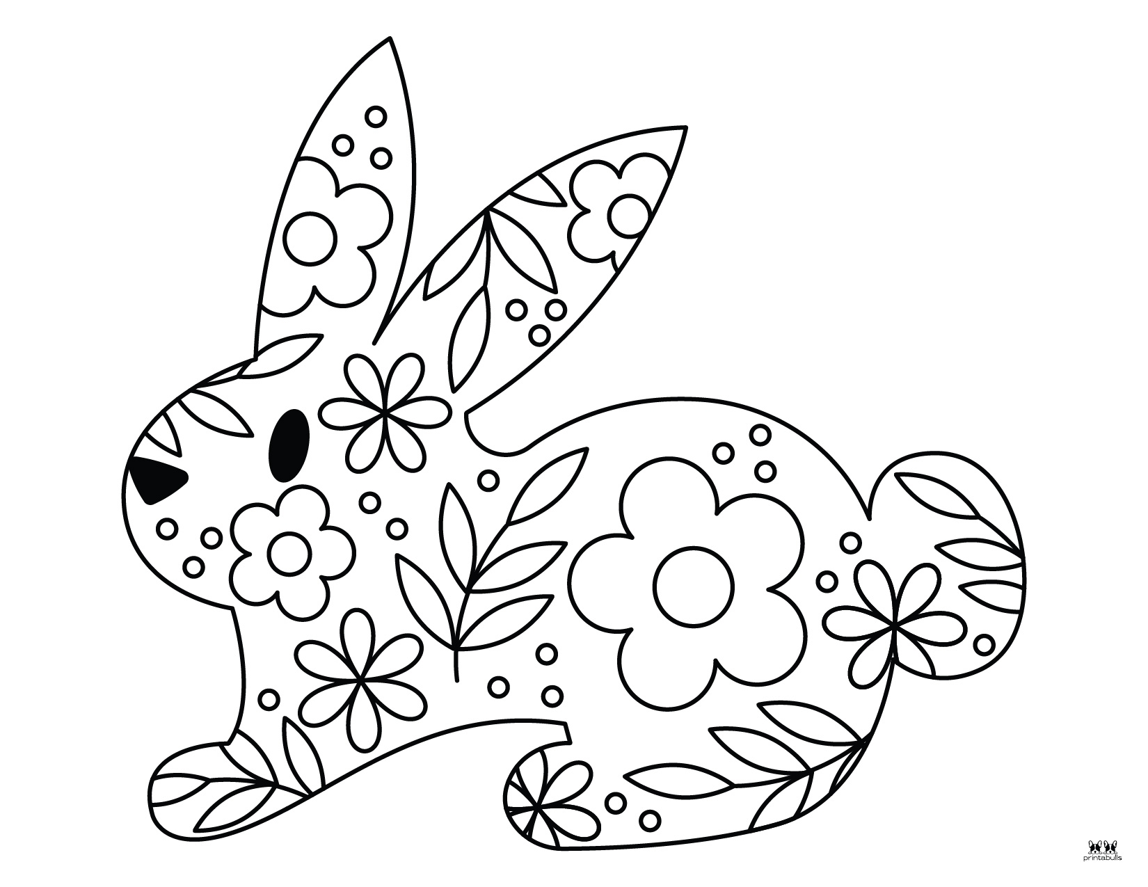 Bunny Coloring Pages 28 FREE Pages Printabulls