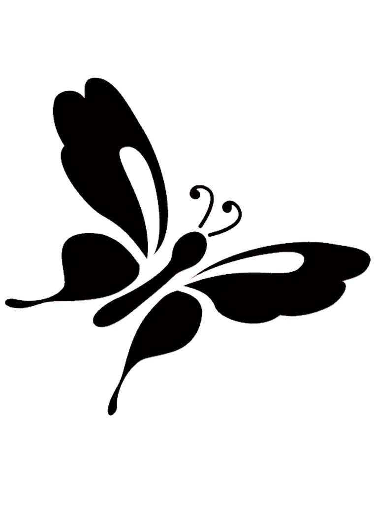 Butterfly Stencils Free Printable