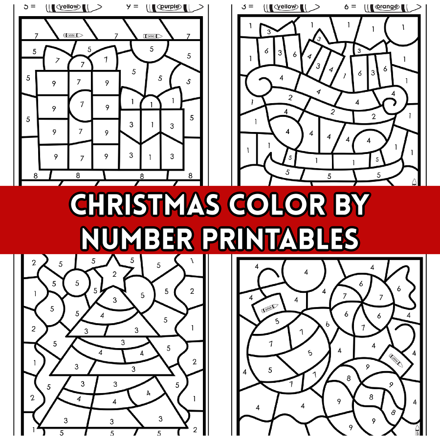 Cat Color By Number Free Printable Crafty Morning