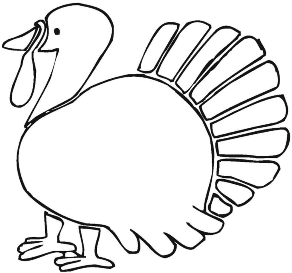 Coloring Pages Turkey Printable