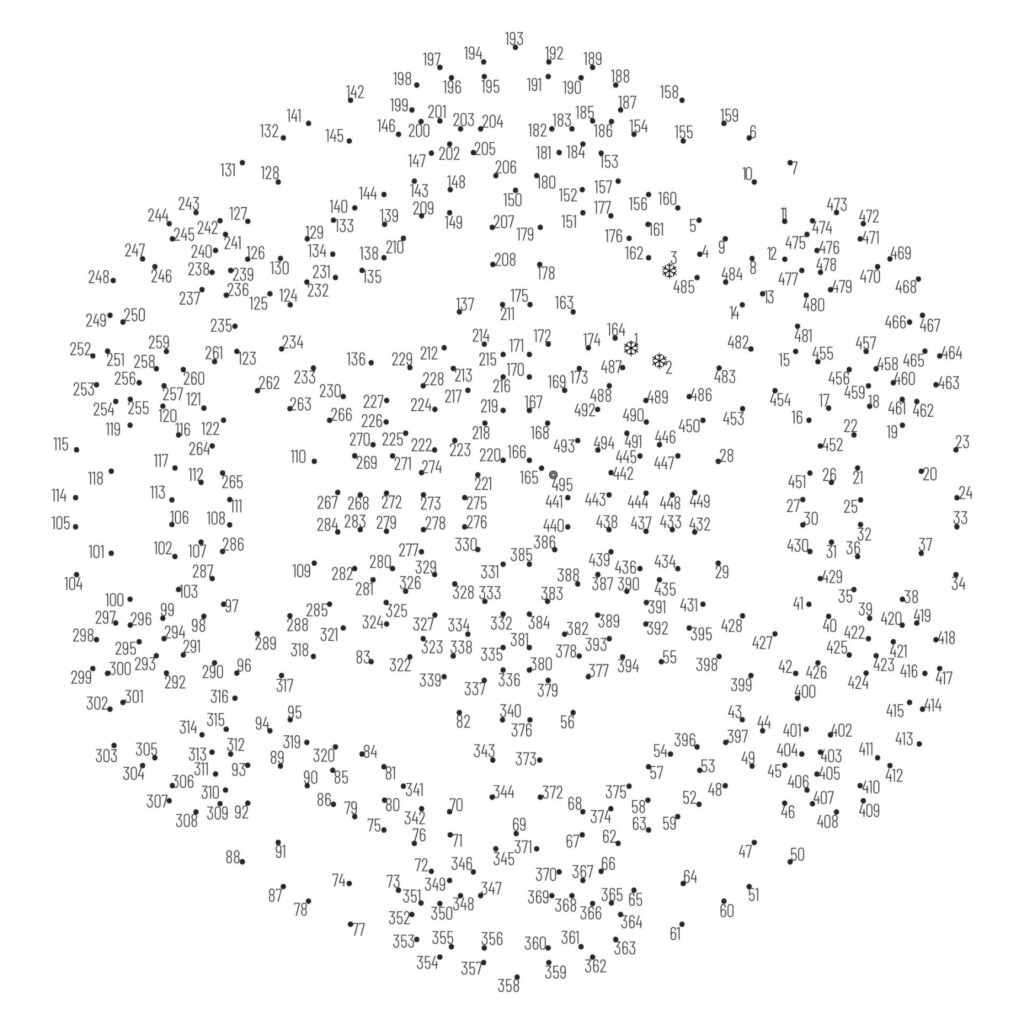 Connect The Dots Free Printable FREE Printable HQ