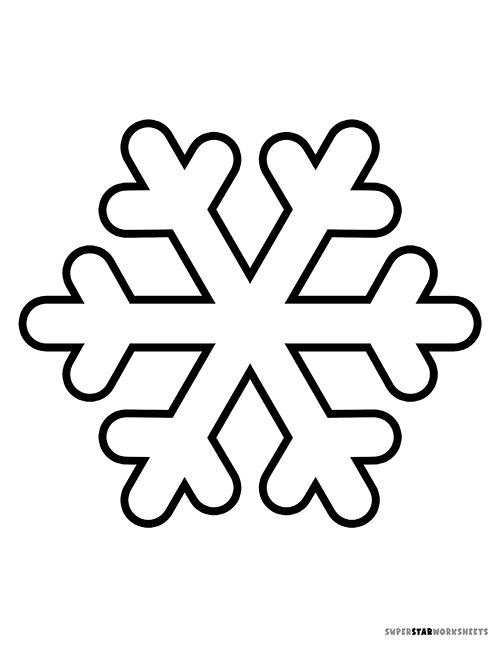 Creative Snowflake Templates For Crafts And Activities