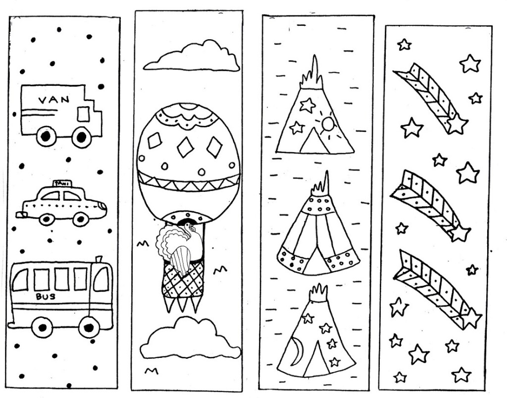 Cute Free Printable Bookmarks To Color Printable Word Searches