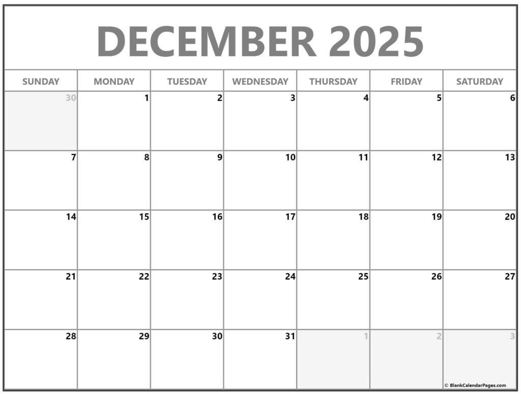 Dec 2025 Calendar Printable Free Pdf Hudson Sisley
