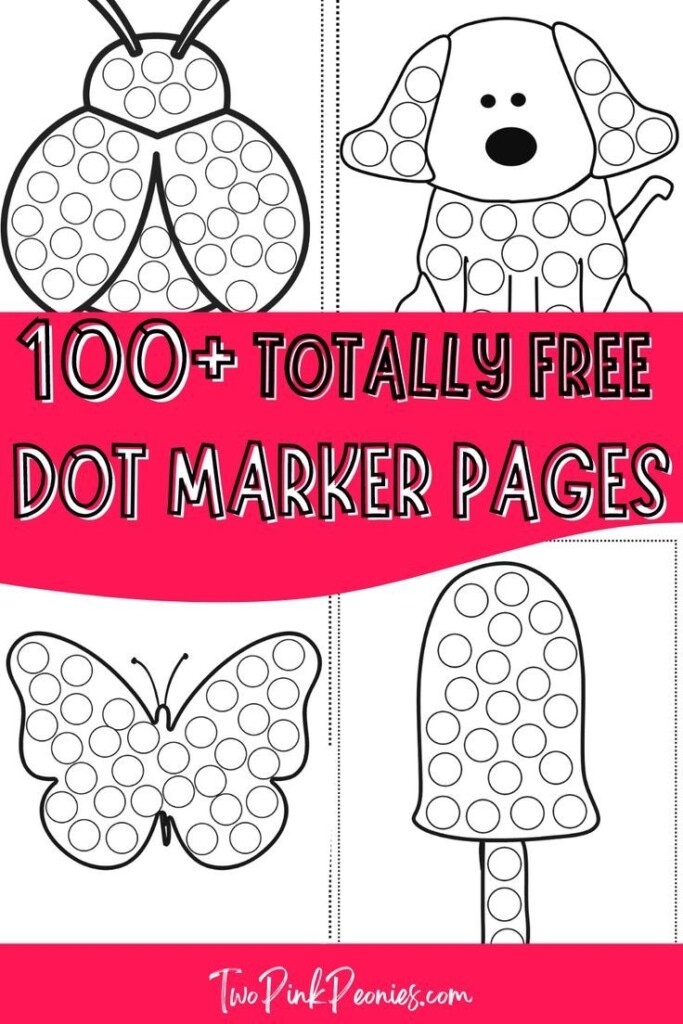 Dot Marker Free Printables Printable Word Searches