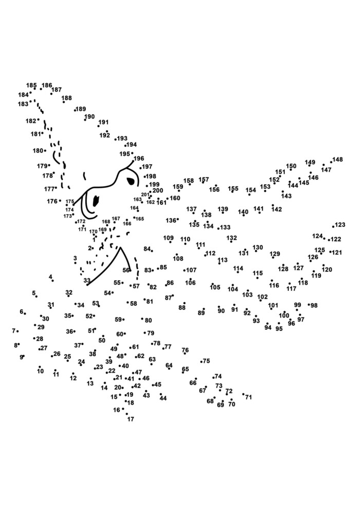 Dot To Dot Printables For Adults Free DottoDotPrintables