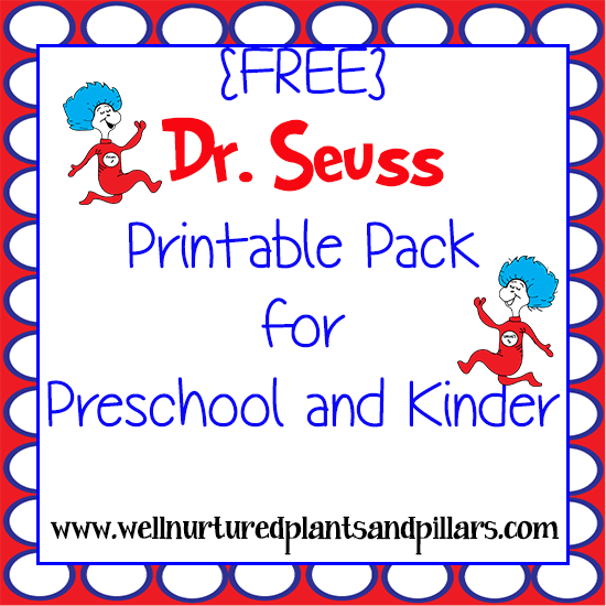 Dr Seuss Activities Kindergarten Kindergarten