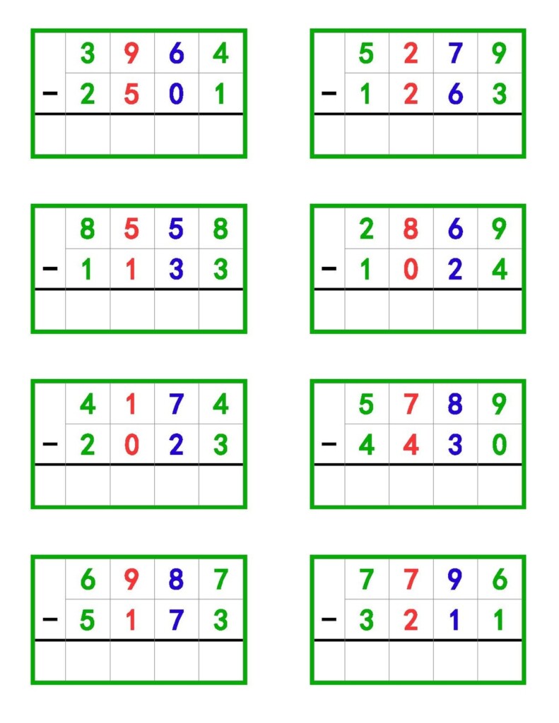 File Static Subtraction pdf Montessori Album