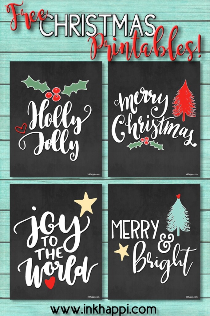 Free Christmas Printables And They 39 re Cute Inkhappi