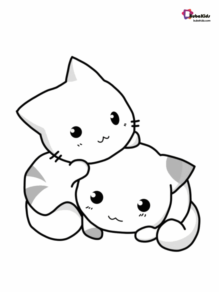 Free Coloring Pages For Girls Kittens Coloring Pages