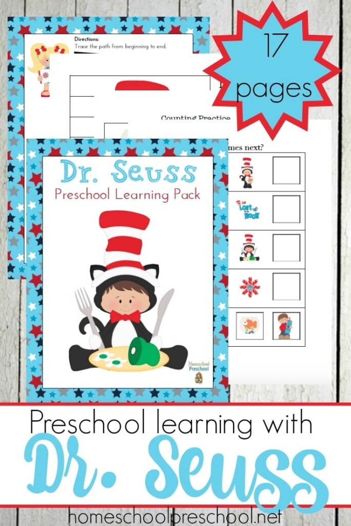 Free Dr Seuss Preschool Printables
