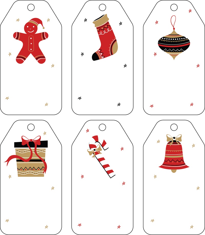 Free Editable Printable Christmas Gift Tags Printable Templates Hot 