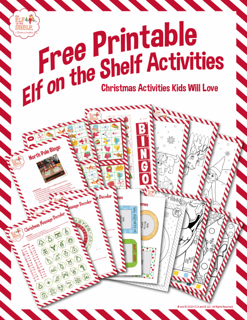 Free Elf Shelf Printables FREE Printables
