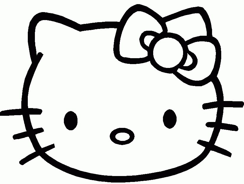 Free Free Printable Hello Kitty Coloring Pages Download Free Free 