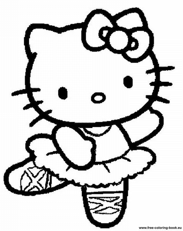 Free Free Printable Hello Kitty Coloring Pages Download Free Free 