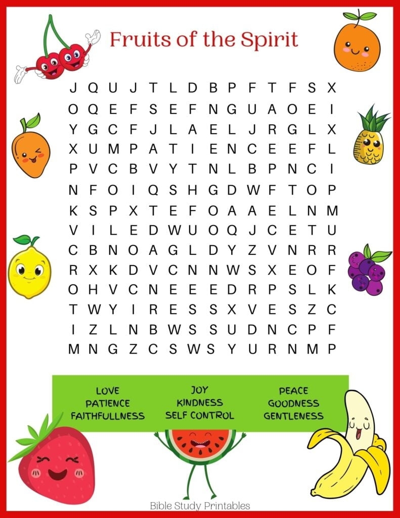 Free Fruit Of The Spirit Printables Bible Study Printables Free Printable
