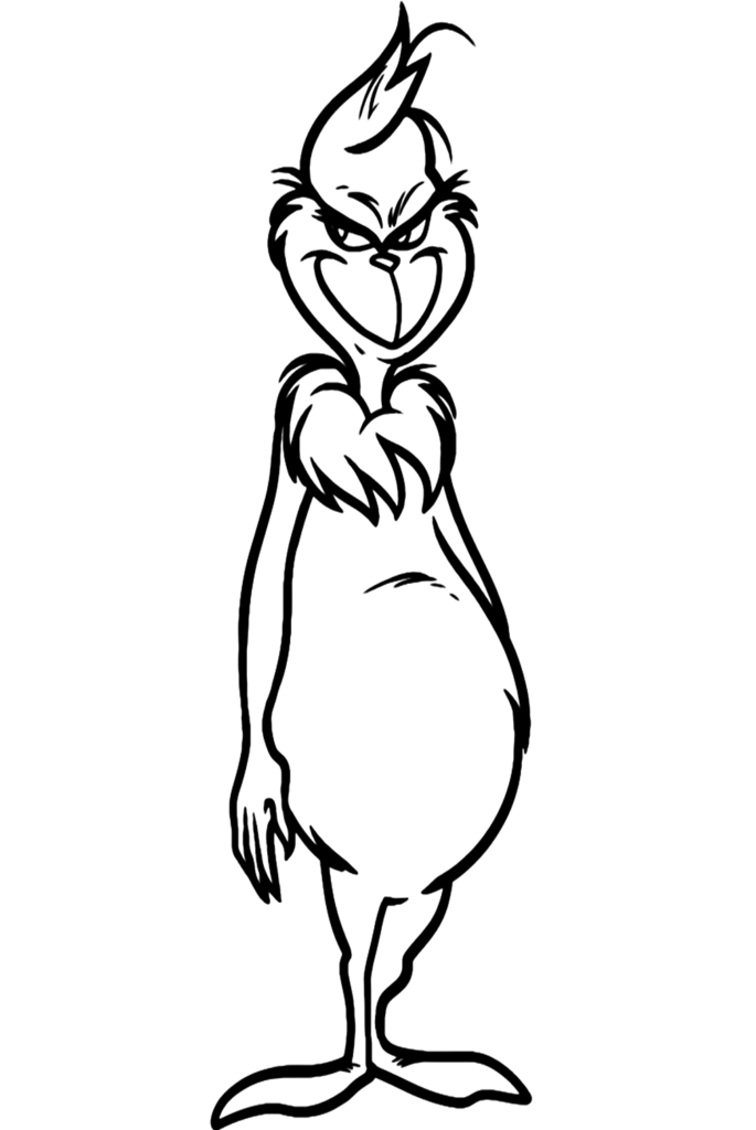 Free Grinch Printable Coloring Pages Grinch Coloring Pages Coloring 