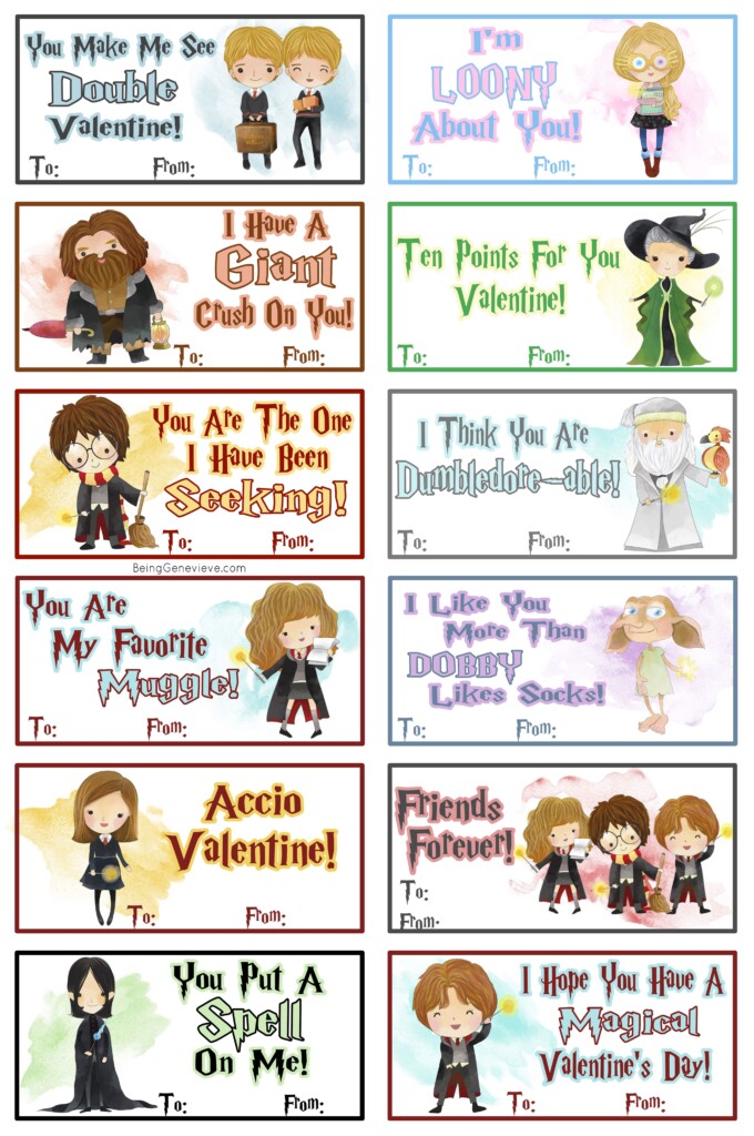 Free Harry Potter Printables Harry Potter Printables Free Harry Potter 