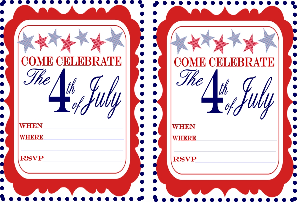 FREE July 4th Party Printables From 9 To 5 Mom Catch My Party