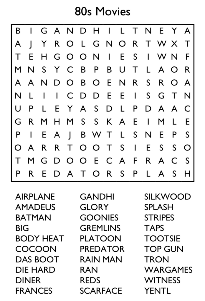 Free Large Print Word Searches Printable Templates Online By Paul 