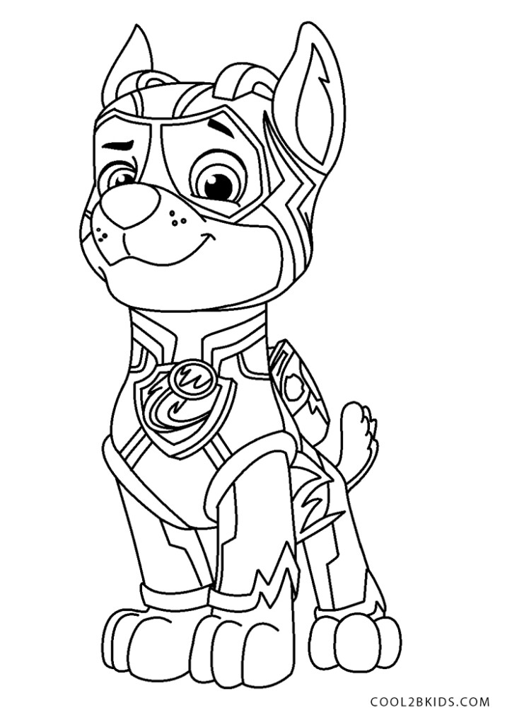 Free Paw Patrol Printable Coloring Pages