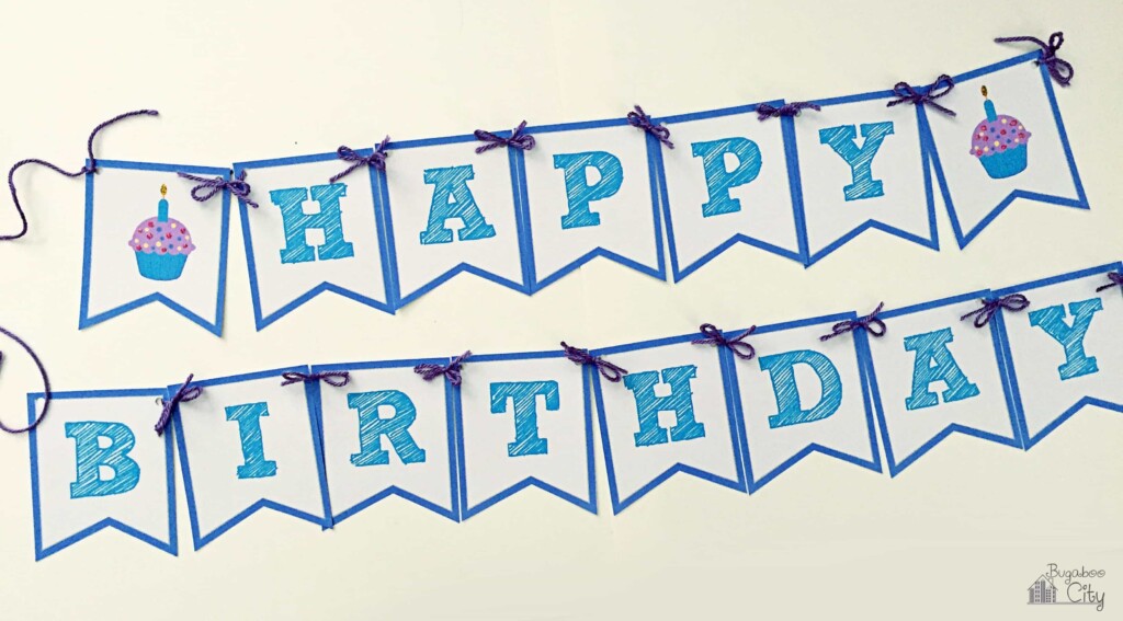 Free Printable Banner For Birthday Printable Word Searches