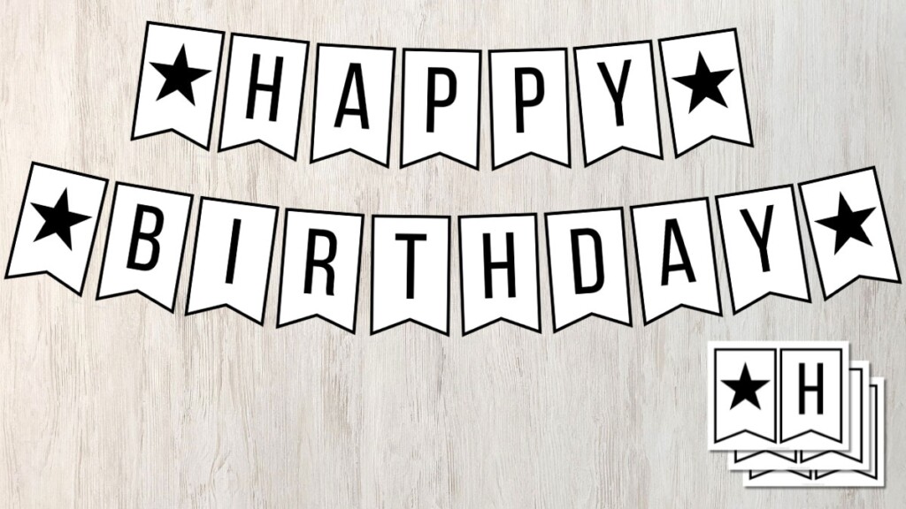 Free Printable Banner Happy Birthday Download Free Printable Banner 